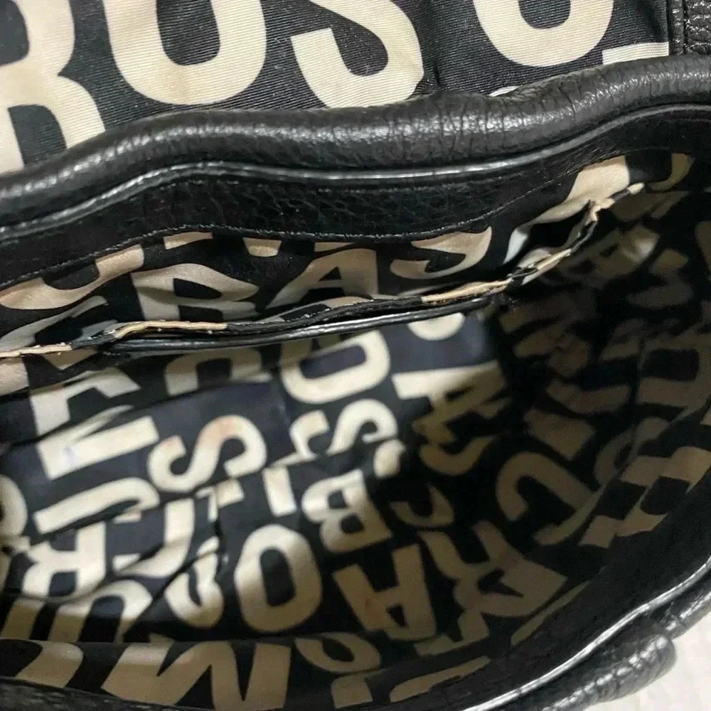 Marc By Marc Jacob’s black leather crossbody handbag